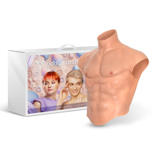 BODYMATCH - BOOMAX TRAJE TORSO MASCULINO HIPERREALISTA SILICONA LÍQUIDA TALLA S