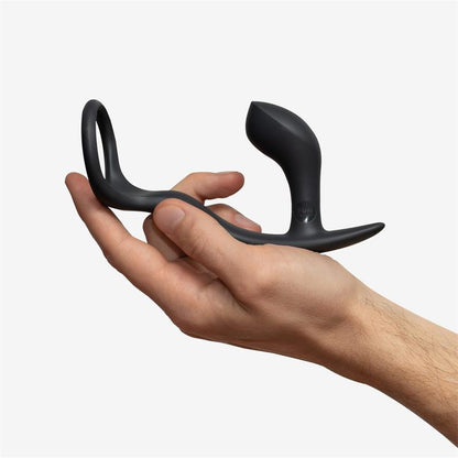 FUN FACTORY - BOOTIE RING ANILLO PARA EL PENE Y PLUG ANAL SLATE