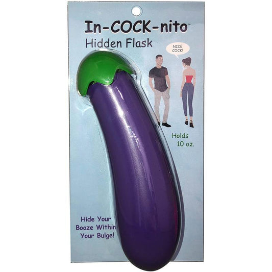 KHEPER GAMES - BOTTELA EN FORMA DE BERENJENA IN-COCK-NITO FLASK