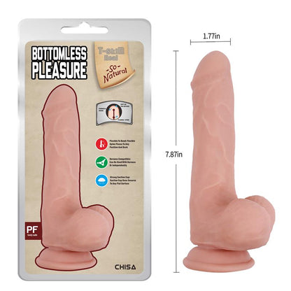 CHISA - BOTTOMLESS PLEASURE DILDO DUAL DENSITY 20CM