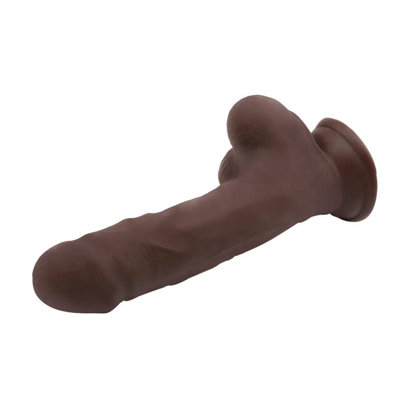 CHISA - BOTTOMLESS PLEASURE DILDO DUAL DENSITY MARRÓN 20CM