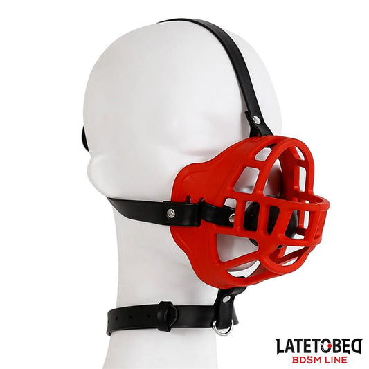 LATETOBED BDSM LINE - BOZAL CON MORDAZA AJUSTABLE