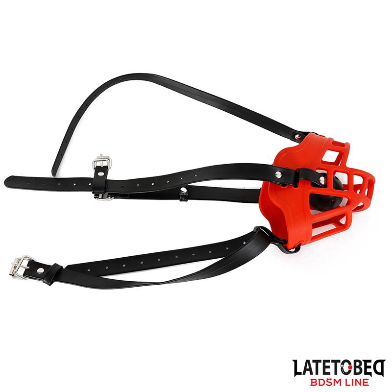 LATETOBED BDSM LINE - BOZAL CON MORDAZA AJUSTABLE
