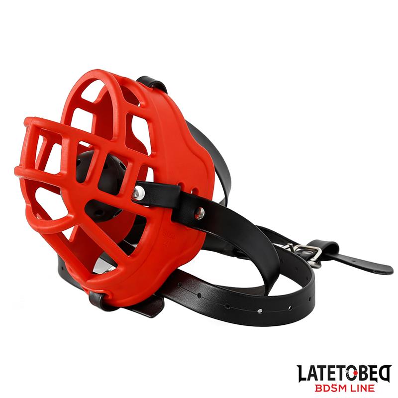 LATETOBED BDSM LINE - BOZAL CON MORDAZA AJUSTABLE