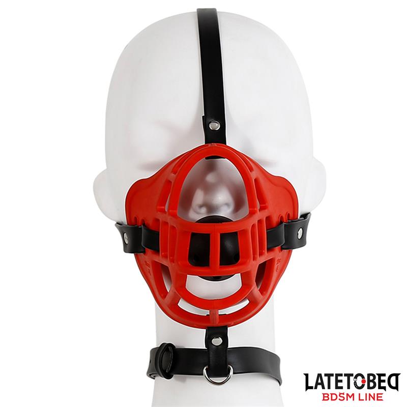 LATETOBED BDSM LINE - BOZAL CON MORDAZA AJUSTABLE