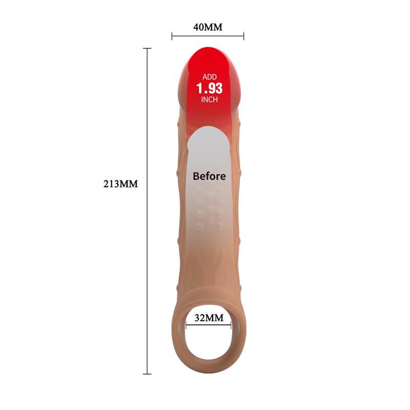 PRETTYLOVE - BRAD FUNDA PARA EL PENE CON VIBRACIÓN