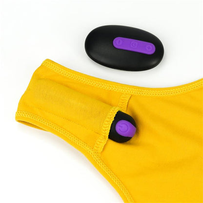 LOVETOY - BRAGUITA ABIERTA CON BALA VIBRADORA Y CONTROL REMOTO TALLA M