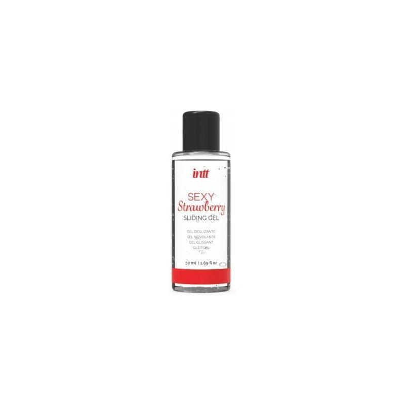 INTT - BRAGUITA BRASILEÑA Y GEL DESLIZANTE BASE AGUA FRESA 50 ML