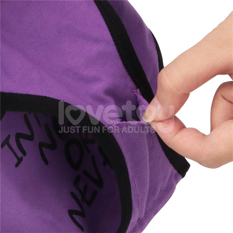 LOVETOY - BRAGUITA CON VIBRACIÓN PRINTED PANTIES 24-27