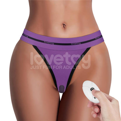 LOVETOY - BRAGUITA CON VIBRACIÓN PRINTED PANTIES 24-27