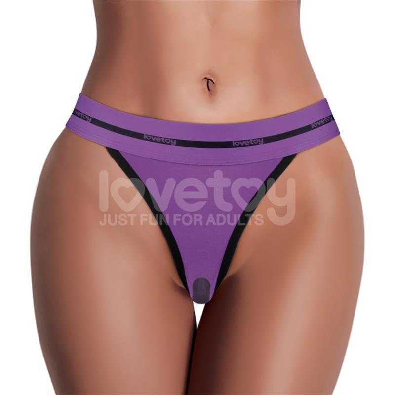 LOVETOY - BRAGUITA CON VIBRACIÓN PRINTED PANTIES 24-27