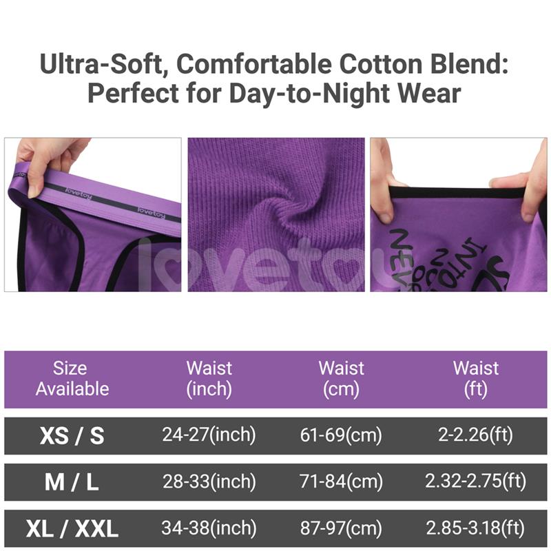 LOVETOY - BRAGUITA CON VIBRACIÓN PRINTED PANTIES 24-27