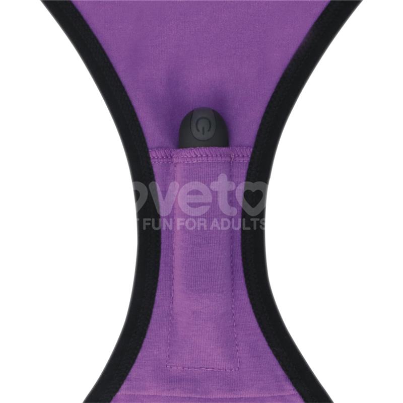 LOVETOY - BRAGUITA CON VIBRACIÓN PRINTED PANTIES 24-27