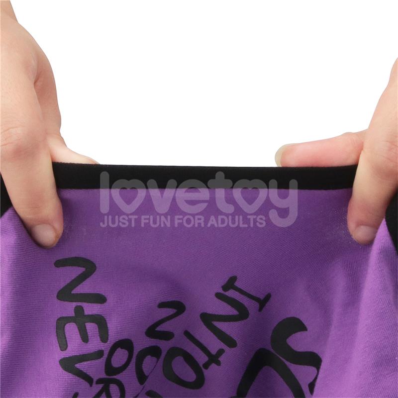 LOVETOY - BRAGUITA CON VIBRACIÓN PRINTED PANTIES 24-27