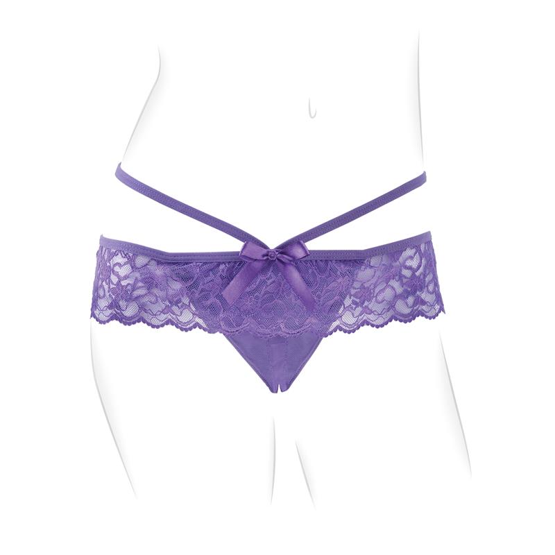 FANTASY FOR HER - BRAGUITAS ABIERTAS CON BALA VIBRADORA THRILL-HER CON CONTROL REMOTO