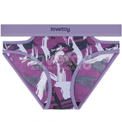LOVETOY - BRAGUITAS-ARNÉS VIOLETA