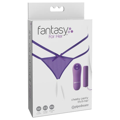 FANTASY FOR HER - BRAGUITAS CON BALA VIBRADORA PETITE PANTY THRILL-HER CON CONTROL REMOTO