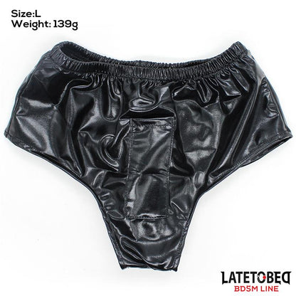 LATETOBED BDSM LINE - BRAGUITAS CON DILDO CON VIBRACIÓN TALLA ÚNICA ELÁSTICO