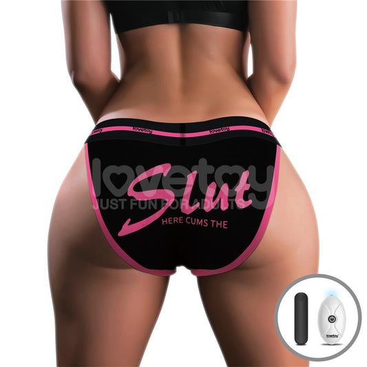 LOVETOY - BRAGUITAS CON VIBRACIÓN PRINTED PANTIES 28-33