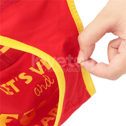 LOVETOY - BRAGUITAS CON VIBRACIÓN PRINTED PANTIES 28-33