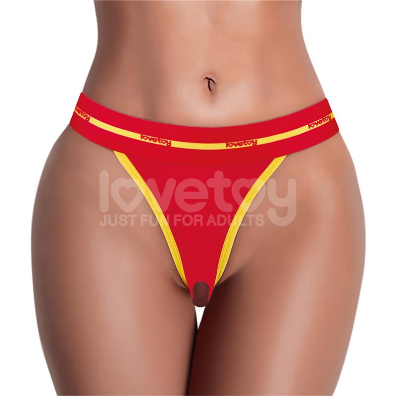 LOVETOY - BRAGUITAS CON VIBRACIÓN PRINTED PANTIES 28-33