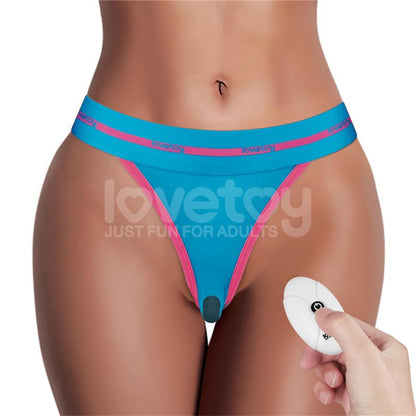 LOVETOY - BRAGUITAS CON VIBRACIÓN PRINTED PANTIES 34-38