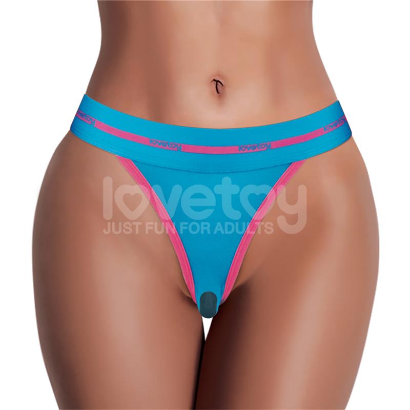 LOVETOY - BRAGUITAS CON VIBRACIÓN PRINTED PANTIES 34-38