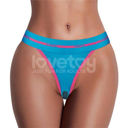 LOVETOY - BRAGUITAS CON VIBRACIÓN PRINTED PANTIES 34-38
