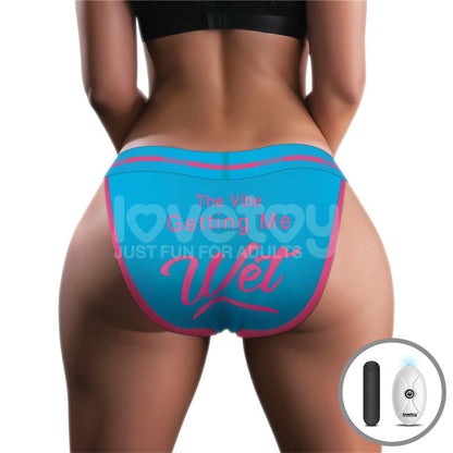 LOVETOY - BRAGUITAS CON VIBRACIÓN PRINTED PANTIES 34-38