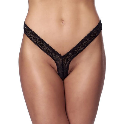 AMORABLE - TANGA NEGRO TALLA UNICA