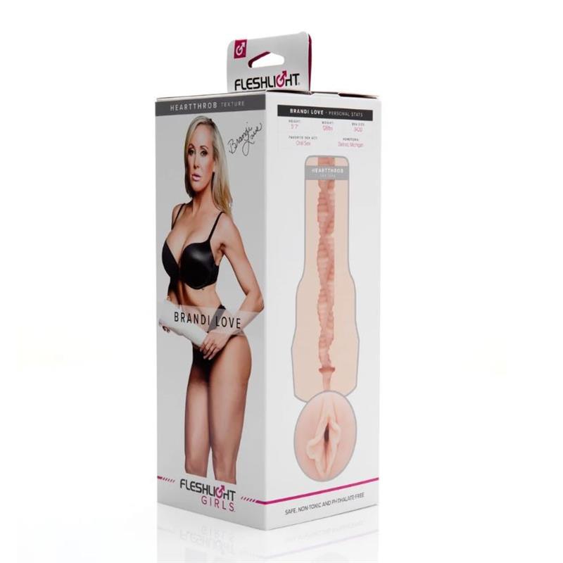 FLESHLIGHT - BRANDI LOVE HEARTTHORB MASTURBADOR VAGINA