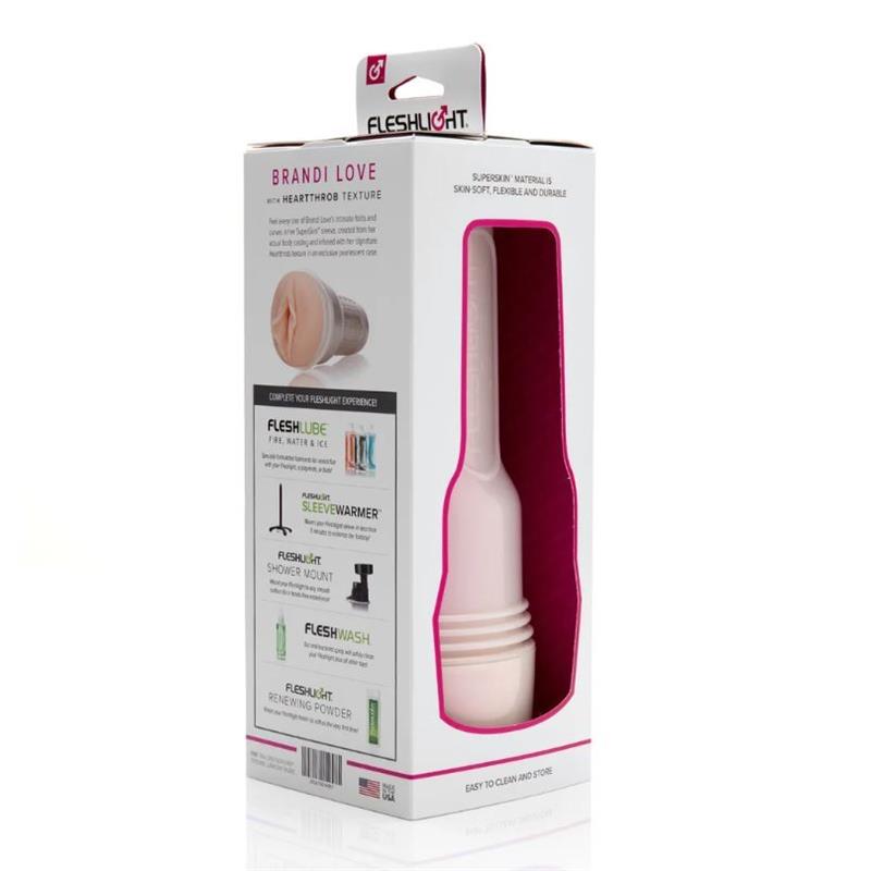 FLESHLIGHT - BRANDI LOVE HEARTTHORB MASTURBADOR VAGINA