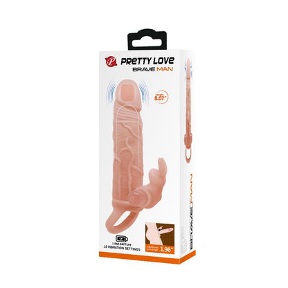PRETTYLOVE - BRAVE MAN FUNDA PARA EL PENE CON VIBRACIÓN