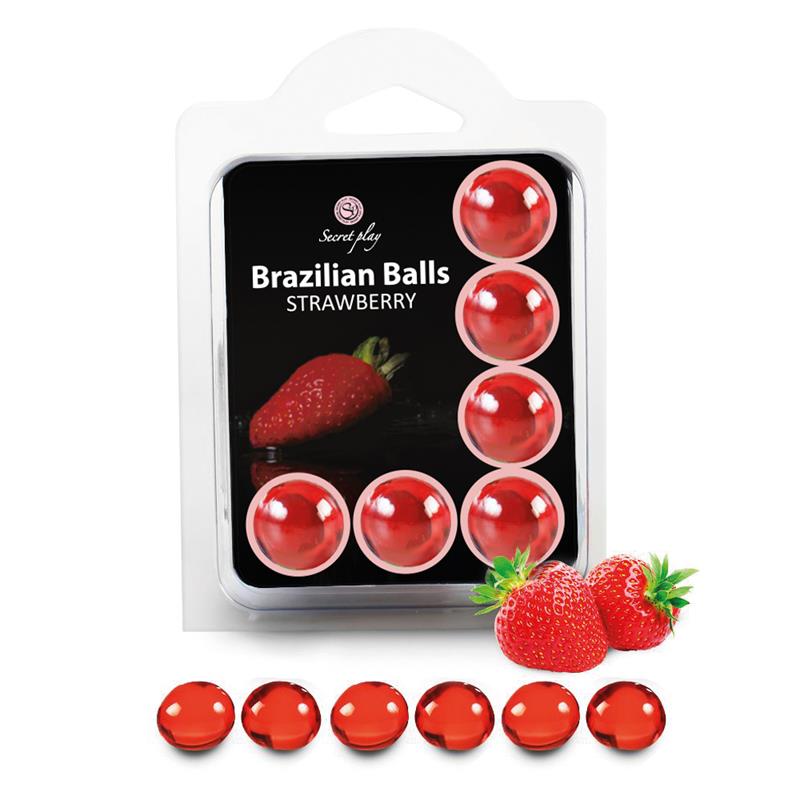 SECRET PLAY - BRAZILIAN BALLS SET 6 FRESA