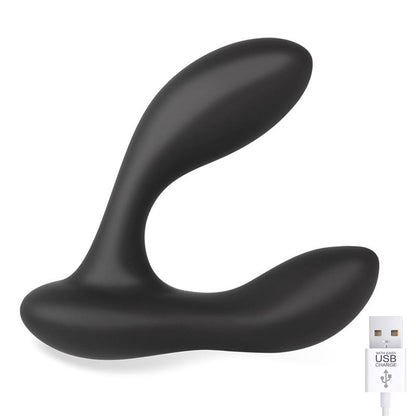 TARDENOCHE - BRETT MASAJEADOR PROSTÁTICO CONTROL REMOTO USB SILICONA LÍQUIDA
