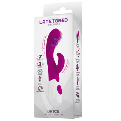 LATETOBED - BRICE VIBRADOR IMPERMEABLE SILICONA