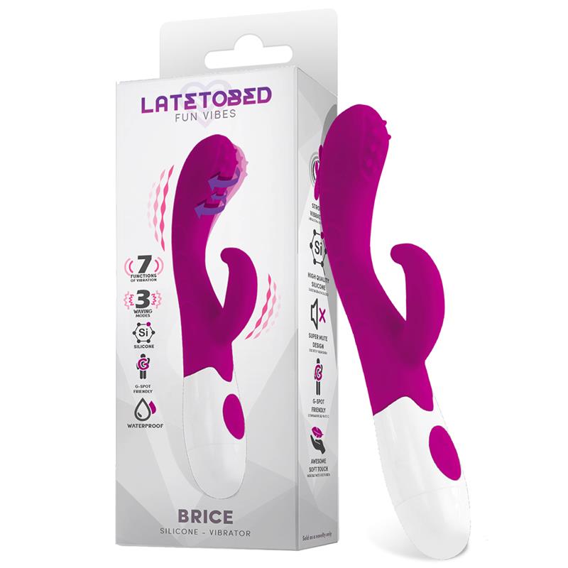 LATETOBED - BRICE VIBRADOR IMPERMEABLE SILICONA
