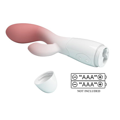 PRETTYLOVE - BRIGHTY VIBRADOR BLANCO Y ROSA