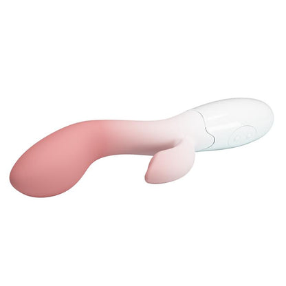 PRETTY LOVE - BRIGHTY VIBRADOR PUNTO G + ESTIMULADOR CLÍTORIS 30 VIBRACIONES ROSA