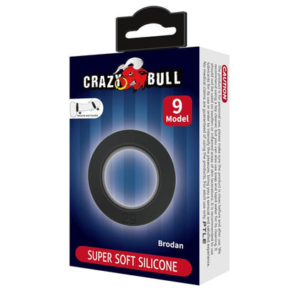 CRAZY BULL - BRODAN ANILLO PARA EL PENE SILICONA MOD 9