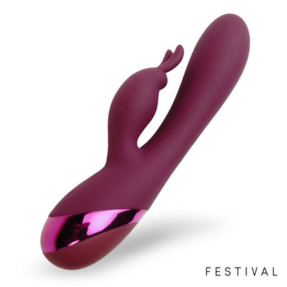 FESTIVAL - BROLE VIBRADOR USB ROJO