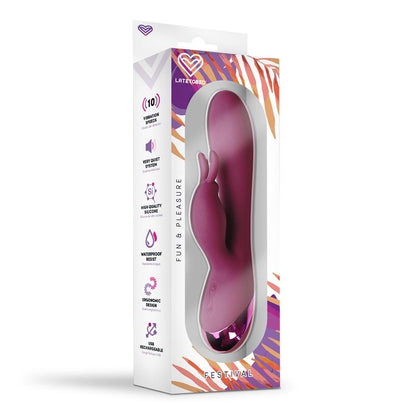 FESTIVAL - BROLE VIBRADOR USB ROJO