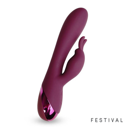 FESTIVAL - BROLE VIBRADOR USB ROJO