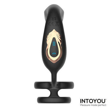 INTOYOU - BRUCE MASAJEADOR PROSTÁTICO 360º Y DOBLE ANILLO CON VIBRACIÓN