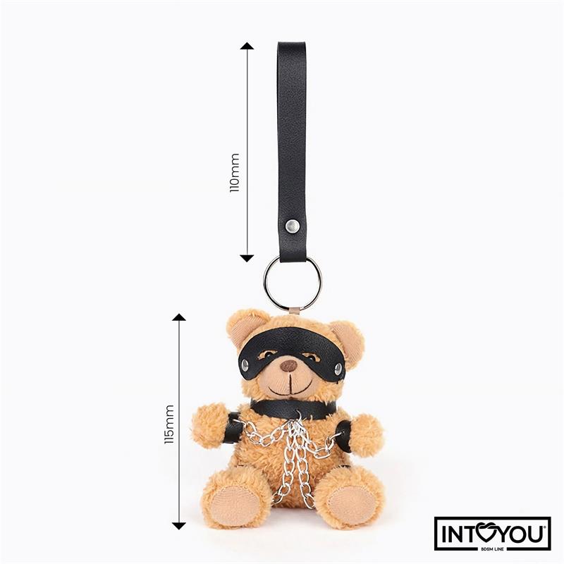 INTOYOU BDSM LINE - BUBU LLAVERO DE OSITO BDSM CON CADENAS
