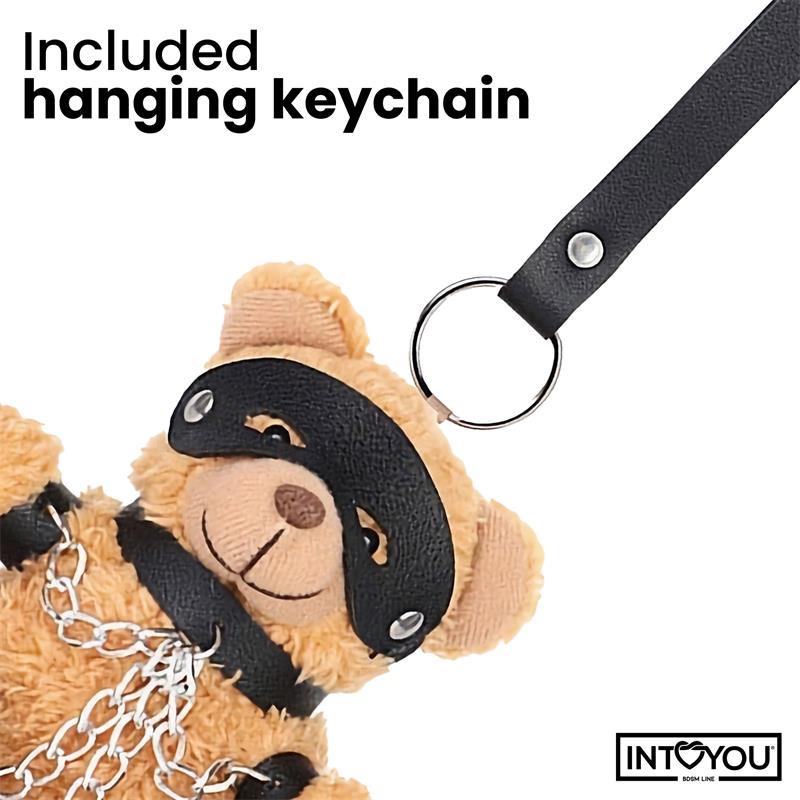 INTOYOU BDSM LINE - BUBU LLAVERO DE OSITO BDSM CON CADENAS