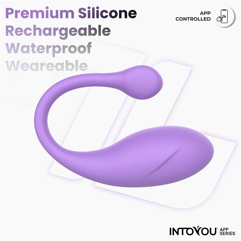 INTOYOU APP SERIES - BULBY HUEVO VIBRADOR CON APP LAVANDA