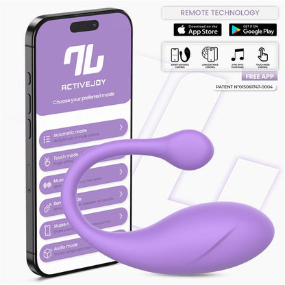Bulby Huevo Vibrador con APP Lavanda