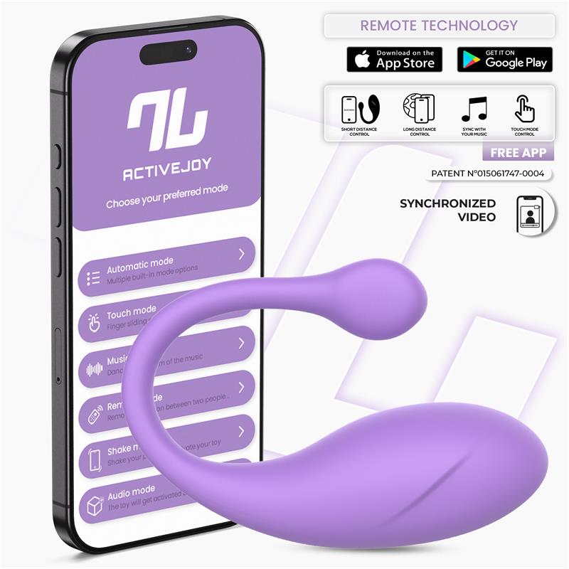 INTOYOU APP SERIES - BULBY HUEVO VIBRADOR CON APP LAVANDA