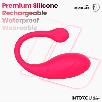 INTOYOU APP SERIES - BULBY HUEVO VIBRADOR CON APP ROSA INTENSO